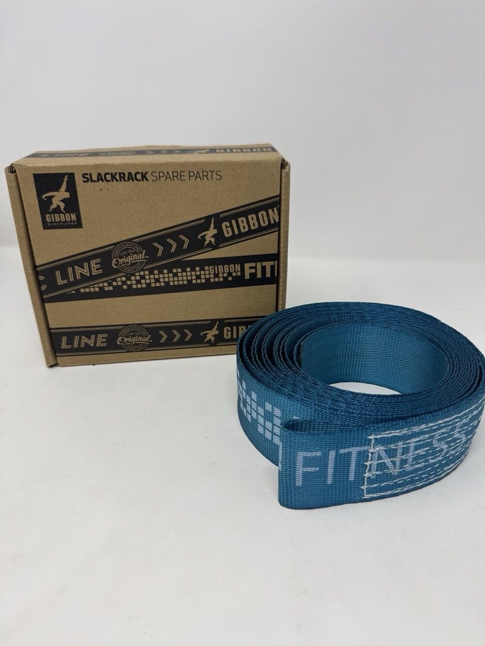 Gibbon Classic Slackline Replacement Blue 4.5m/15ft NOB Strap Only